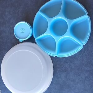 Used Tupperware Chip & Dip